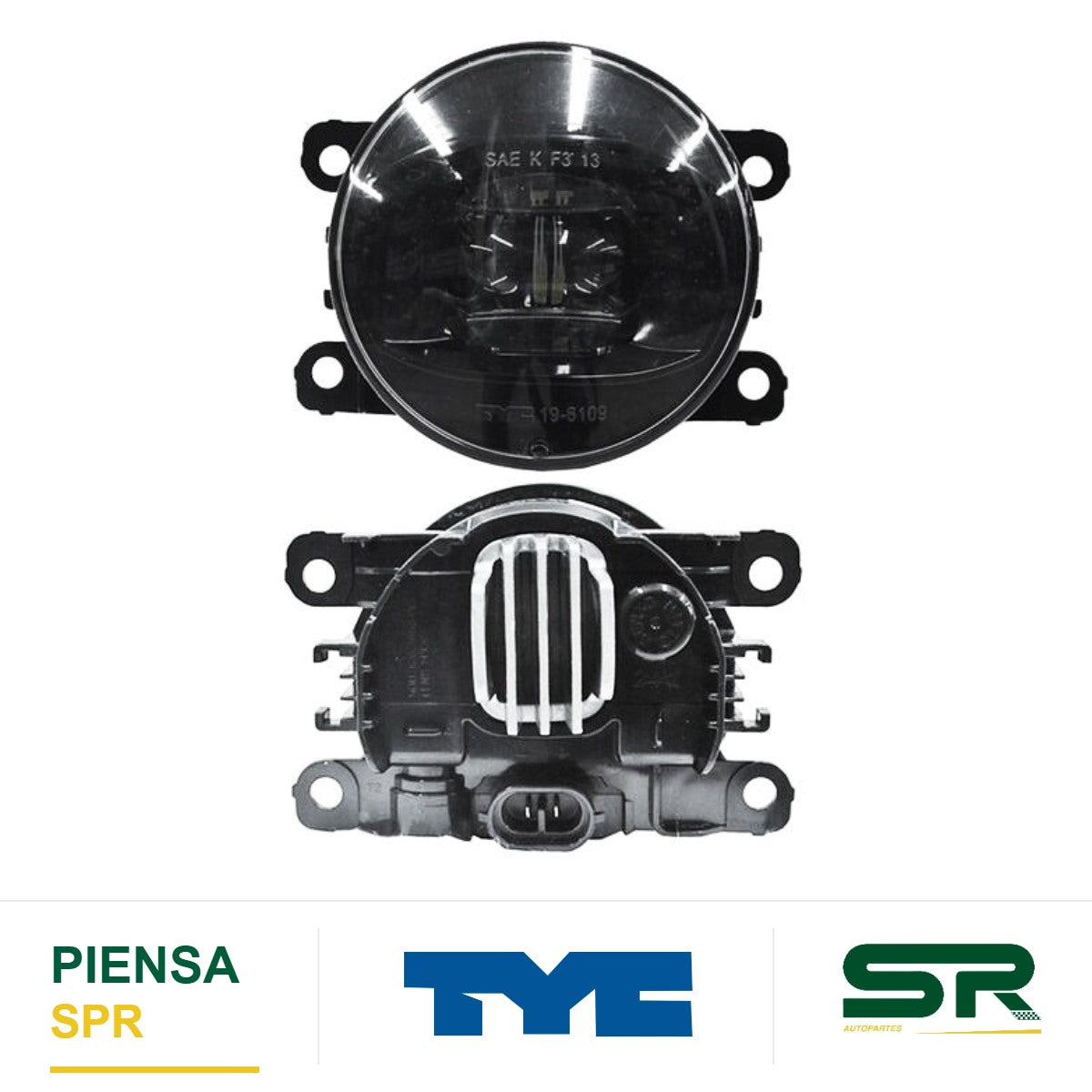 FARO DE NIEBLA CON FOCO FORD MUSTANG 2015-2016 LH=RH TYC