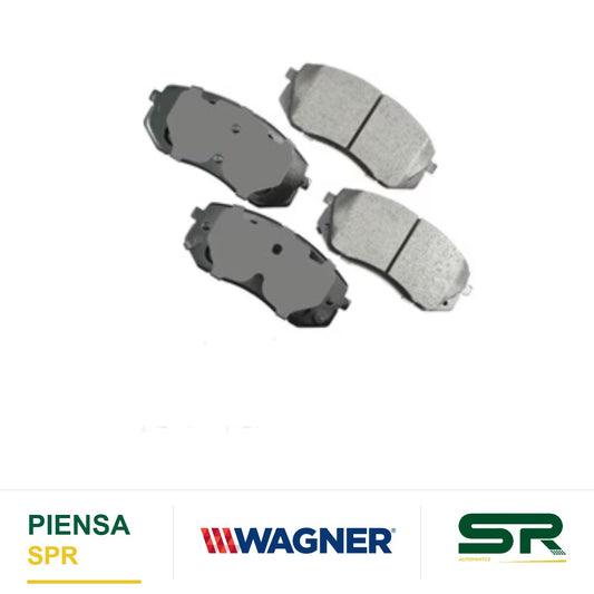BALATA CERÁMICA DELANTERA HYUNDAI IX35 2015 / SONATA 2015 / KIA SPORTAGE 2016 / HYUNDAI TUCSON 2016 / KIA SPORTAGE FWD 2012-2015 / AWD 2011-2016 WAGNER