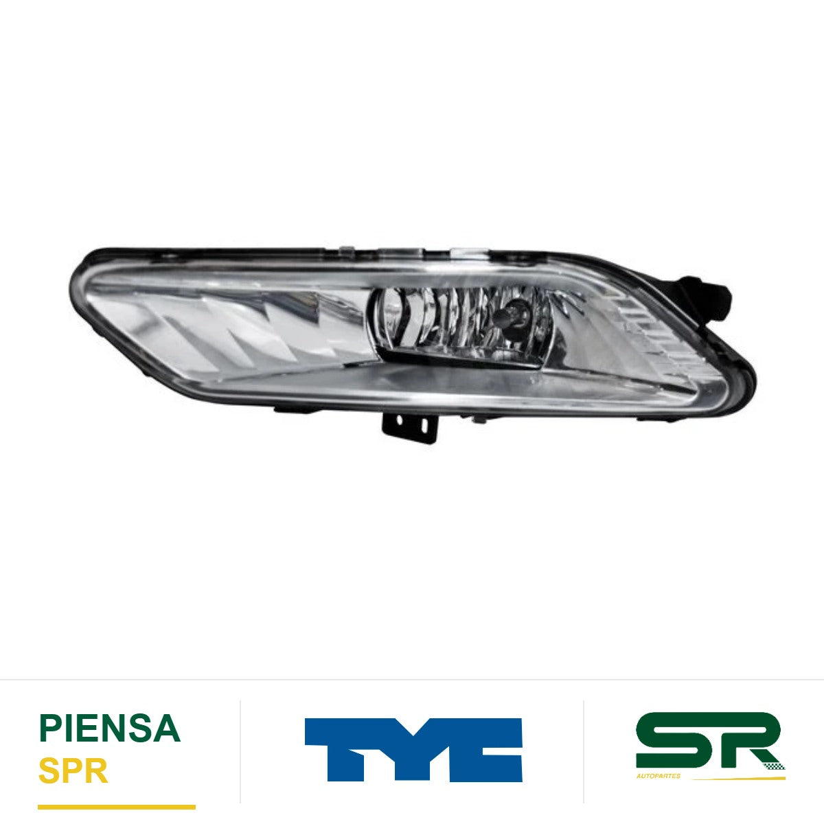FARO DE NIEBLA IZQUIERDO CON FOCO FORD FUSION 2017-2018 SE / S / HIBRIDO TYC