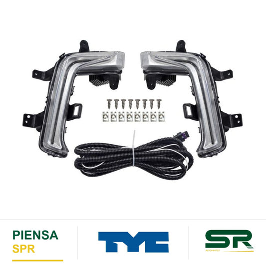 CUARTO C/LUZ DE DIA JGO 723M CHEVROLET FRONTAL TRACKER 2021-2024 TYC