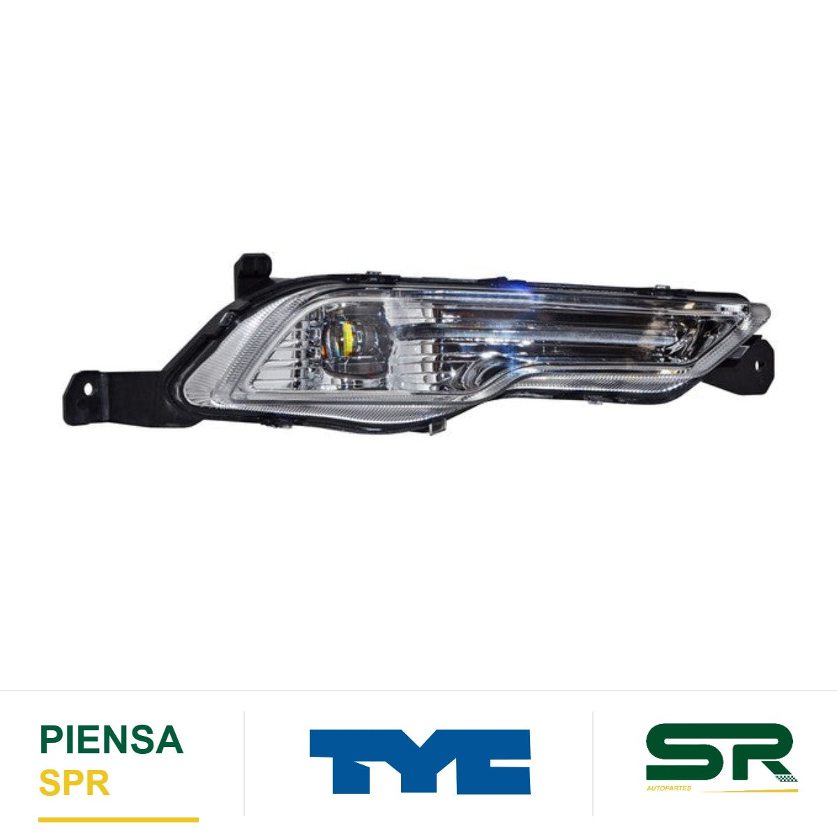 FARO DE NIEBLA DERECHO LED FORD FUSION 2017-2018 TITATINUM / SE LUXURY / SPORT TYC