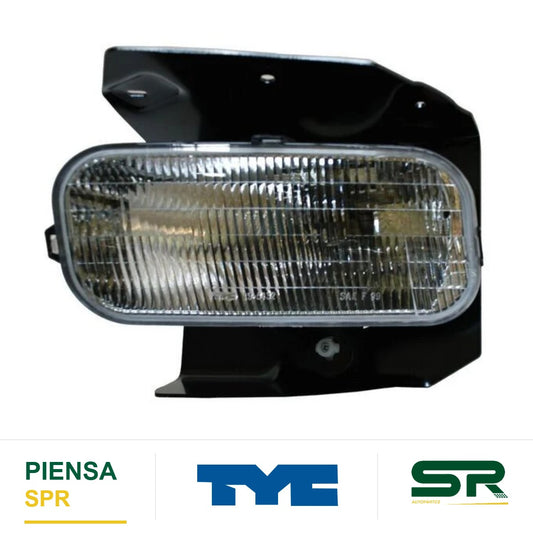 FARO DE NIEBLA IZQUIERDO CON FOCO FORD PICKUP 1999-2004 C / BASE TYC