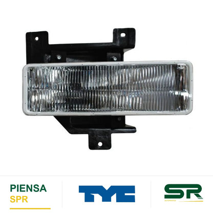 FARO DE NIEBLA IZQUIERDO CON FOCO FORD PICKUP 1997-1998 C / BASE TYC