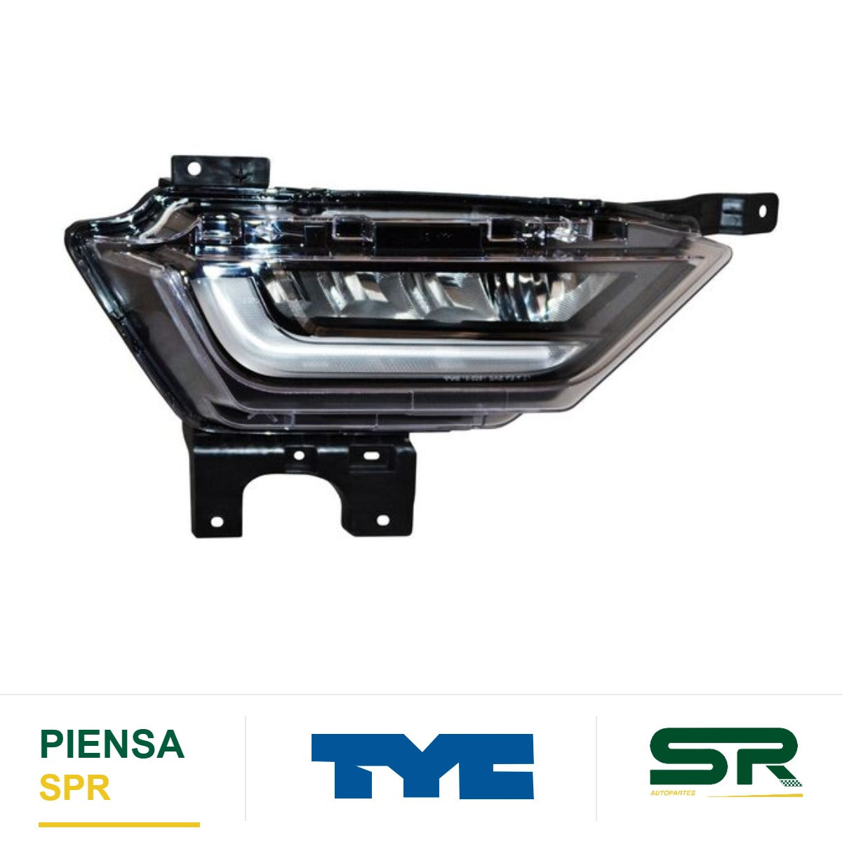 FARO DE NIEBLA DERECHO LED FORD PICKUP 2021-2023 TYC
