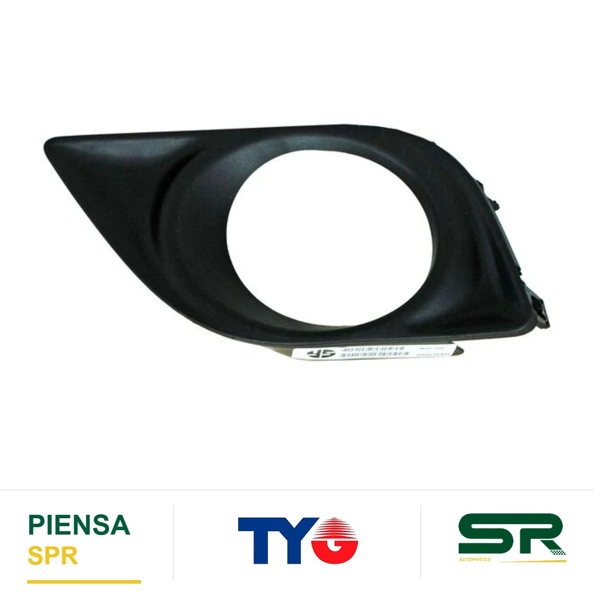REJILLA IZQUIERDA PARA FARO DE NIEBLA NISSAN VERSA 2012-2014 TYG