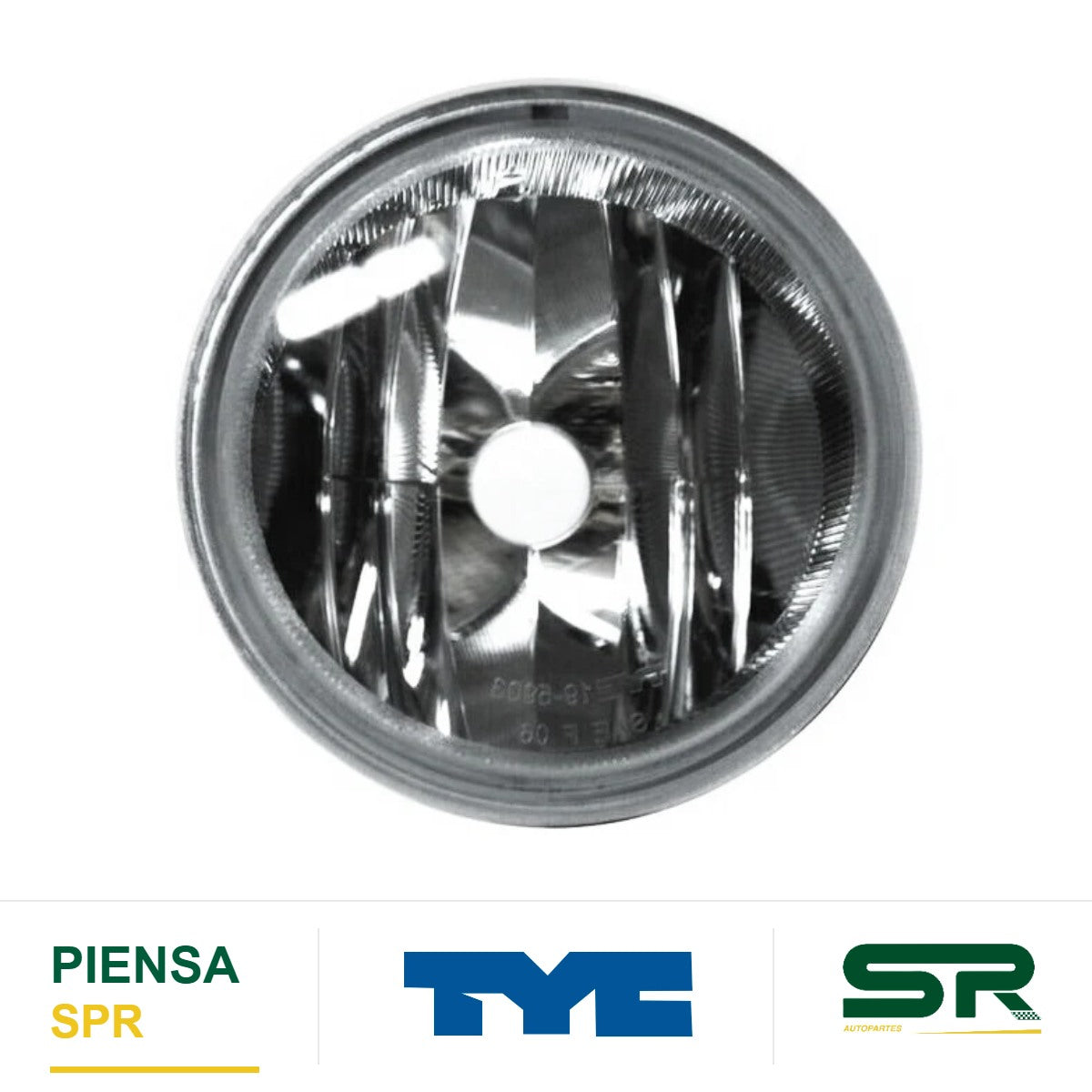 FARO DE NIEBLA DERECHO SIN FOCO FORD PICKUP 2007-2008 LOBO REDONDO TYC