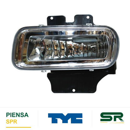 FARO DE NIEBLA IZQUIERDO CON FOCO FORD PICKUP 2004-2008 LOBO RECTANG C / BASE TYC