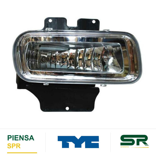 FARO DE NIEBLA DERECHO CON FOCO FORD PICKUP 2004-2008 LOBO RECTANG C / BASE TYC