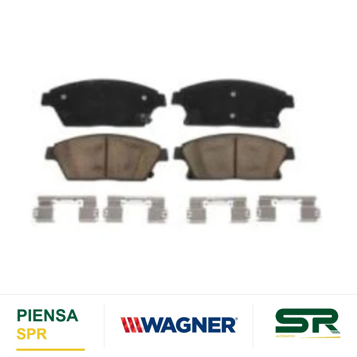 BALATA CERÁMICA DELANTERA BUICK ENCORE 2013-2017 / VERANO 2012-2017 / CADILLAC ATS 2013-2015 2017 / CHEVROLET CRUZE 2014-2015 / ORLANDO 2012-2014 / TRAX 2013-2018 / VOLT 2011-2015 WAGNER
