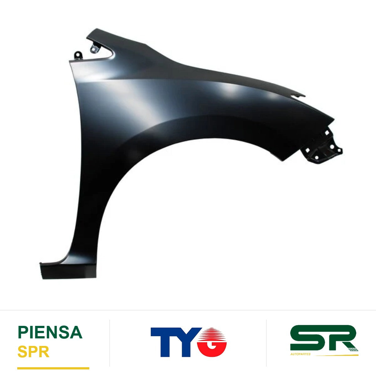 SALPICADERA DERECHA SIN HOYO PARA CUARTO 944 HONDA CITY 2014-2020 TYG