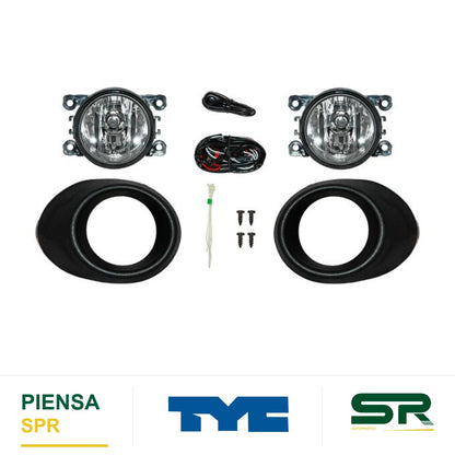 FARO DE NIEBLA JUEGO FORD FIGO 2016-2018 C / PARRILLA OD048 TYC