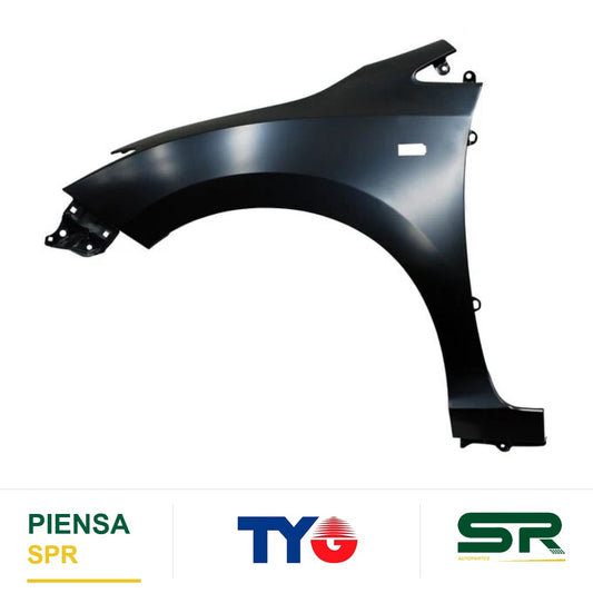 SALPICADERA IZQUIERDA HONDA CITY 2014-2020 C / HOYO P / CUARTO TYG