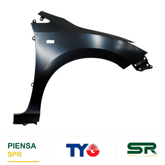 SALPICADERA DERECHA HONDA CITY 2014-2020 C / HOYO P / CUARTO TYG