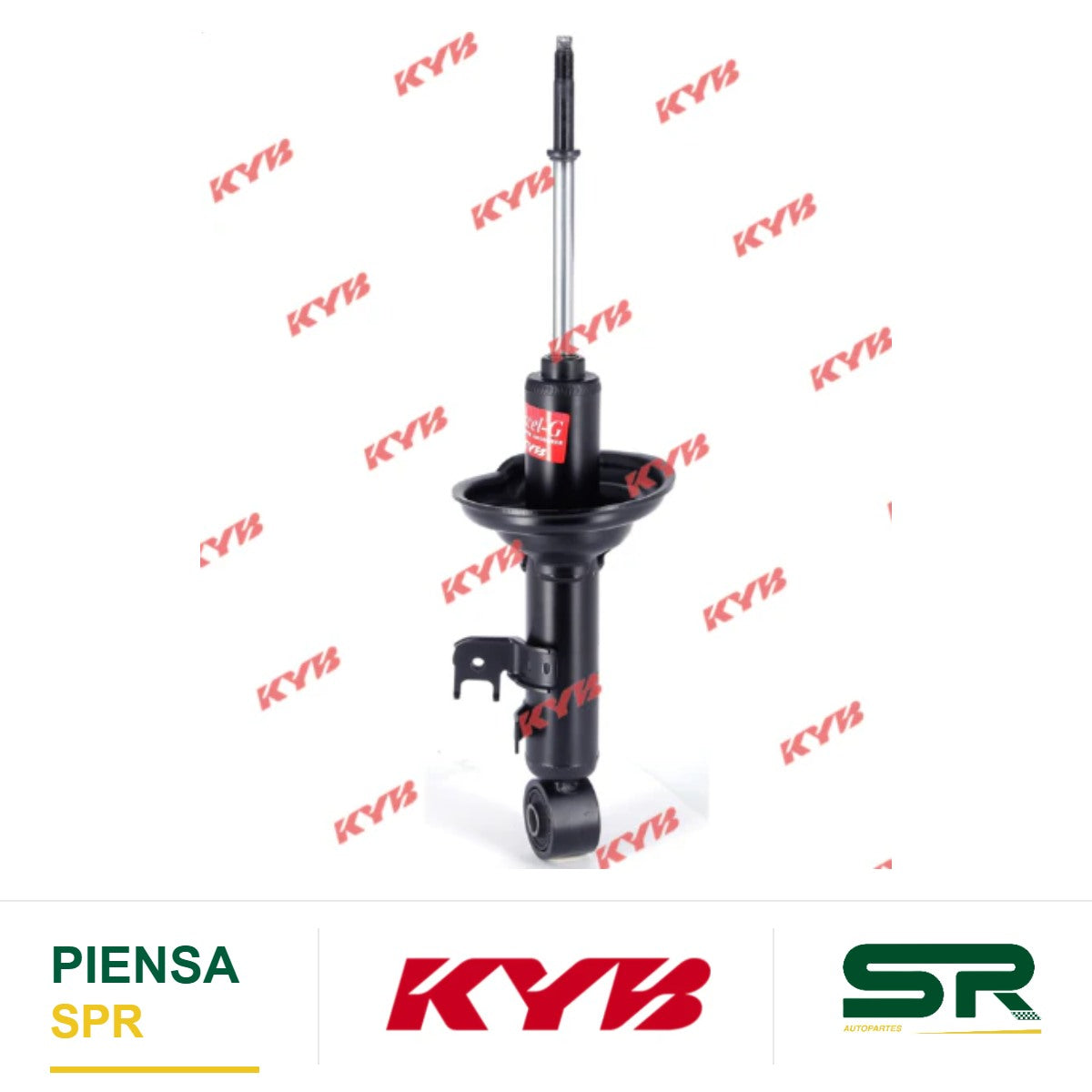 AMORTIGUADOR DELANTERO IZQUIERDO GAS EXCEL-G TOYOTA HYLUX (TODOS) (2012-2015) KYB