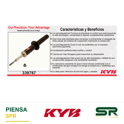AMORTIGUADOR DELANTERO DERECHO GAS EXCEL-G BMW X5 (E70) 7 PASAJEROS (2007-2010) KYB