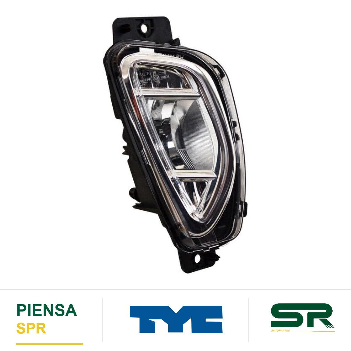 FARO DE NIEBLA DERECHO CON FOCO FORD ESCAPE 2020-2022 NSF TYC