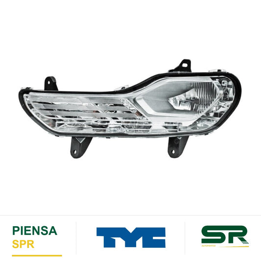FARO DE NIEBLA IZQUIERDO CON FOCO FORD ESCAPE 2013-2016 BCO TYC