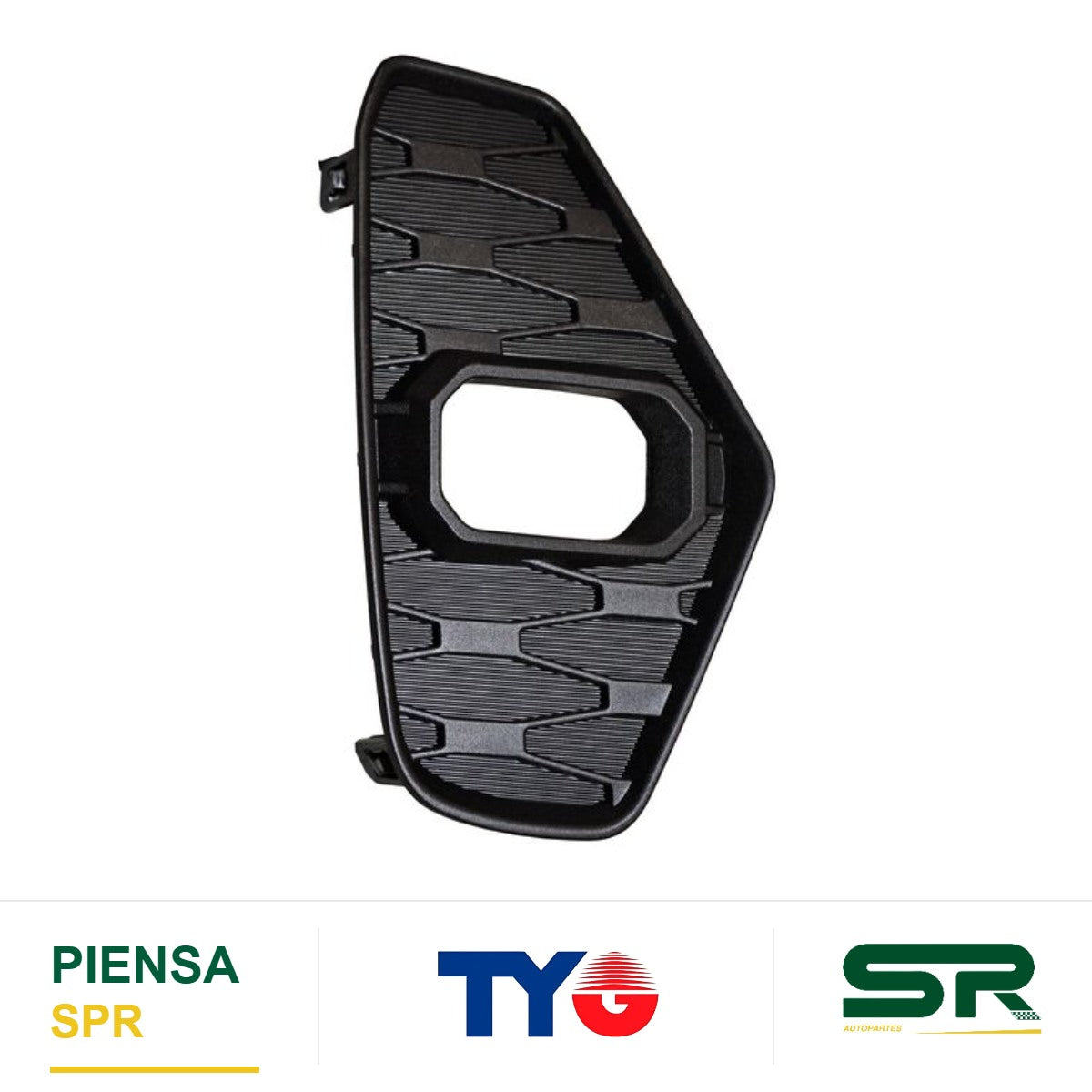 REJILLA DERECHA PARA FARO DE NIEBLA NISSAN PU NP-300 2021-2025 / NISSAN FRONTIER 2021-2025 TYG