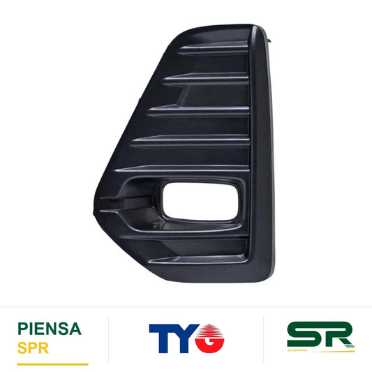 REJILLA IZQUIERDO PARA FARO DE NIEBLA NEGRA NISSAN KICKS 2021-2024 TYG