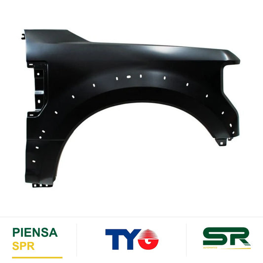 SALPICADERA DERECHA FORD SUPER DUTY 2017-2022 F450 C / HOYO P / MOLD ALUM TYG