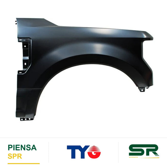 SALPICADERA DERECHA METAL FORD SUPER DUTY 2017-2022 F-250 / 350 S / HOYO P / MOLD GDN TYG