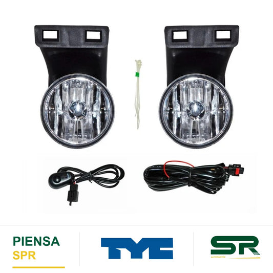 FARO DE NIEBLA JUEGO DODGE PICKUP 1994-2002 C / BASE TYC