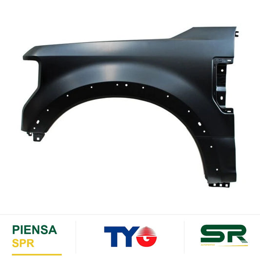 SALPICADERA IZQUIERDA FORD SUPER DUTY 2017-2022 F-250 / 350 C / HOYO P / MOLD ALUM TYG