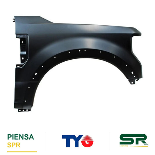 SALPICADERA DERECHA FORD SUPER DUTY 2017-2022 F-250 / 350 C / HOYO P / MOLD ALUM TYG