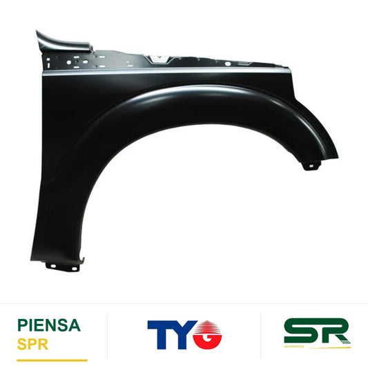 SALPICADERA DERECHA VERSIÓN USA FORD SUPER DUTY 2011-2016 S / HOYO P / MOLD TYG