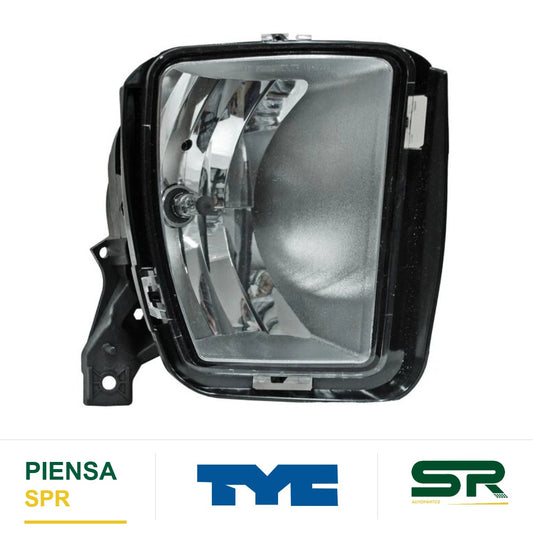 FARO DE NIEBLA DERECHO CON FOCO DODGE PICKUP 2013-2019 C / BASE TYC