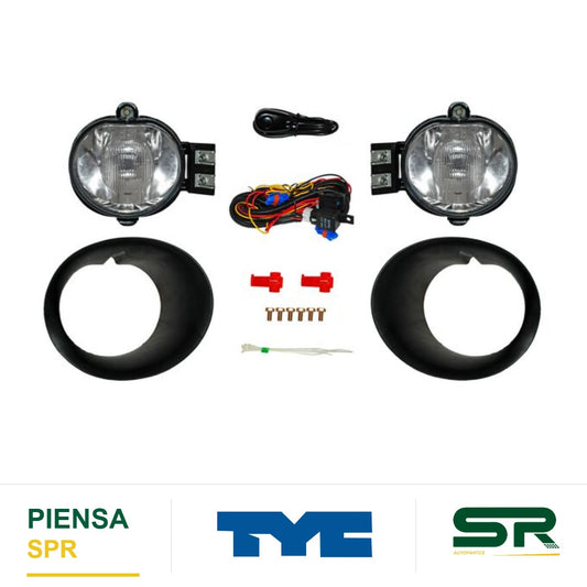 FARO DE NIEBLA JUEGO DODGE PICKUP 2006-2009 C / PARRILLA TYC