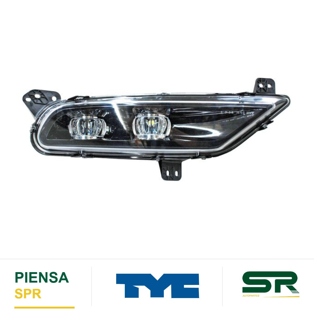 FARO DE NIEBLA DERECHO CON FOCO DODGE CHRYSLER 300 2015-2019 TYC