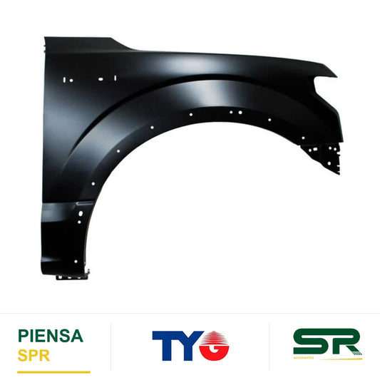 SALPICADERA DERECHA FORD PU 2015-2020 C / HOYO P / MOLD LAT GDN TYG
