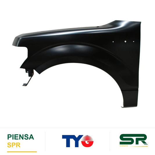 SALPICADERA IZQUIERDA VERSIÓN USA FORD PU 2009-2014 S / HOYO P / MOLD LAT TYG