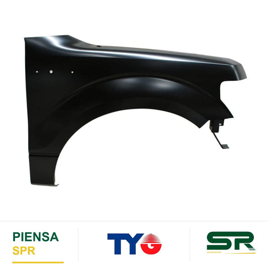 SALPICADERA DERECHA VERSIÓN USA FORD PU 2009-2014 S / HOYO P / MOLD LAT TYG