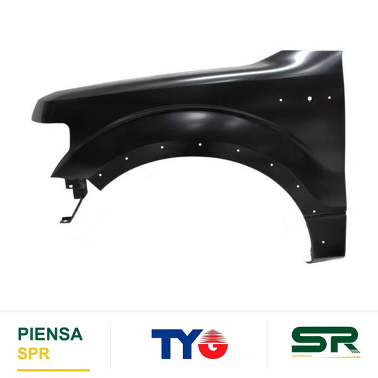 SALPICADERA IZQUIERDA VERSIÓN USA FORD PU 2009-2014 C / HOYO P / MOLD LAT TYG