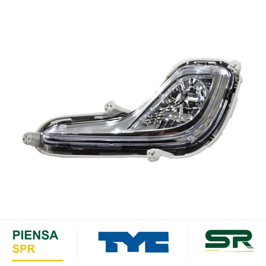 FARO DE NIEBLA IZQUIERDO SIN FOCO DODGE ATTITUDE 2012-2014 C / BASE TYC