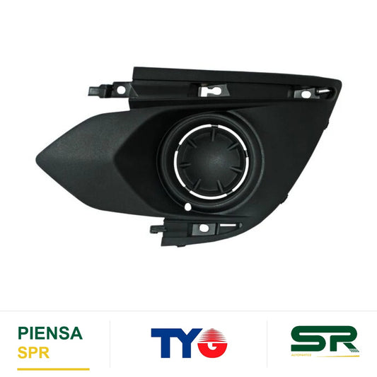 REJILLA IZQUIERDO SIN FARO DE NIEBLA MITSUBISHI MIRAGE 2017-2020 5P TYG