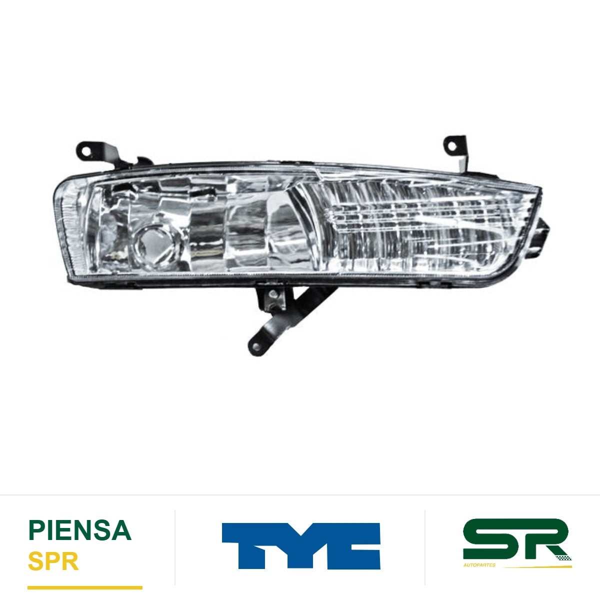FARO DE NIEBLA DERECHO SIN FOCO DODGE ATTITUDE 2006-2011 C / BASE TYC