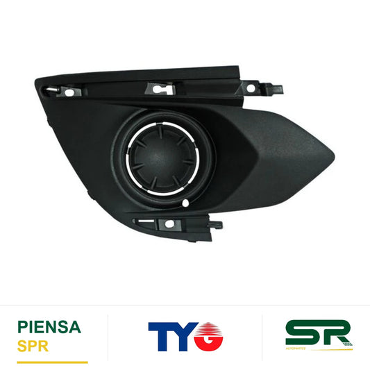 REJILLA DERECHO SIN FARO DE NIEBLA MITSUBISHI MIRAGE 2017-2020 5P TYG