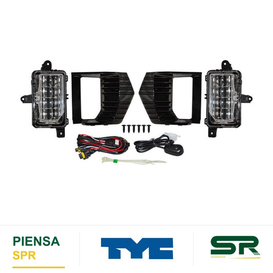 FARO DE NIEBLA JUEGO LED CHEVROLET YUKON / DENALI 2021-2022 C / PARRILLA TYC