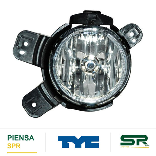 FARO DE NIEBLA IZQUIERDO CON FOCO CHEVROLET TRAX 2013-2016 C / BASE TYC