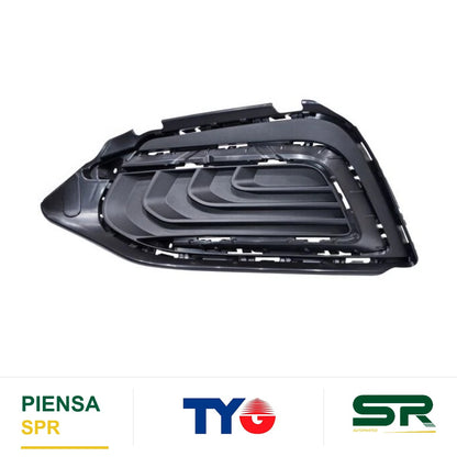 REJILLA IZQUIERDA SIN FARO DE NIEBLA SIN MOLDURA MG MG5 2021-2024 TYG