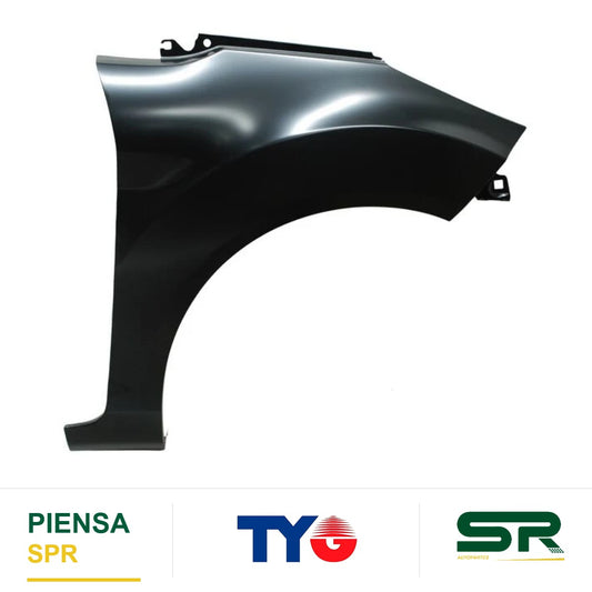 SALPICADERA DERECHA FORD FIESTA 2011-2019 S / HOYO P / MOLD 28602 TYG