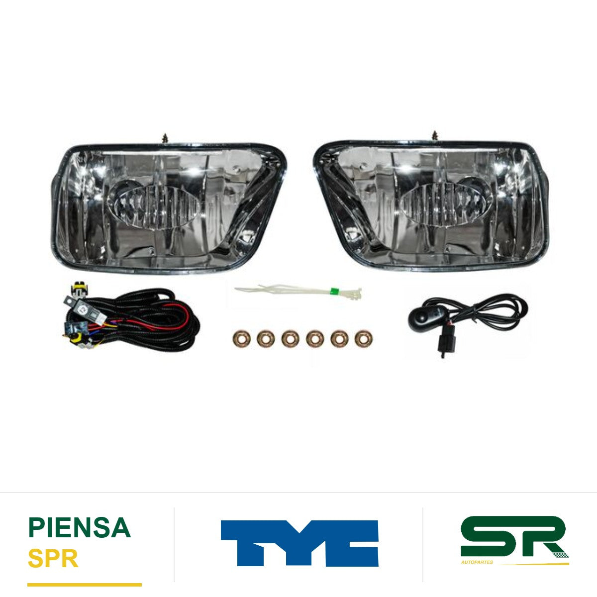 FARO DE NIEBLA JUEGO CHEVROLET TRAIL BLAZER 2002-2009 TYC