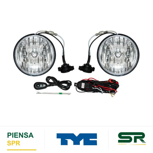 FARO DE NIEBLA JUEGO CHEVROLET SUBURBAN / TAHOE 2007-2013 REDONDO TYC