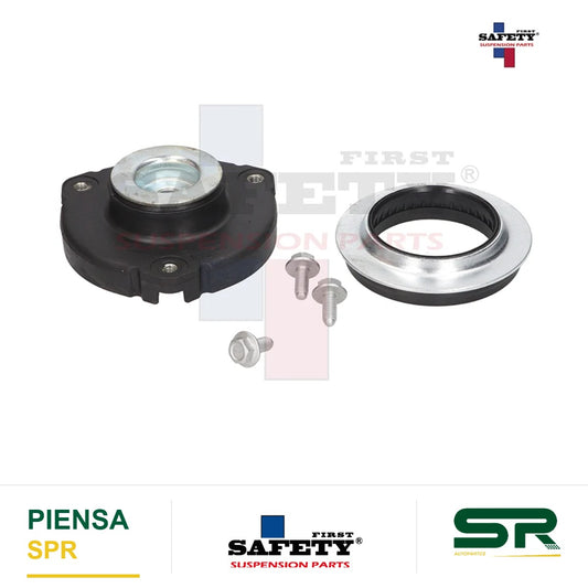 Base Amortiguador Delantera Volkswagen Polo 4L 1.6 Lts 2003-2007 Volkswagen Truck Crossfox 4L 1.6 Lts 2007-2017 Volkswagen Lupo 4L 1.6 Lts 2005-2009 Con Balero Safety