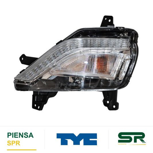 FARO DE NIEBLA IZQUIERDO LED CHEVROLET SPARK 2019-2021 TYC