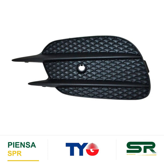 REJILLA IZQUIERDO SIN FARO DE NIEBLA CON HOYO MERCEDES-BENZ MBENZ CLASE E 2017-2019 CUOPE 3.0 P / SENSOR TYG