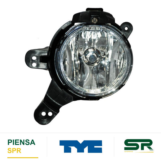FARO DE NIEBLA IZQUIERDO CON FOCO CHEVROLET SPARK 2013-2017 C / BASE TYC